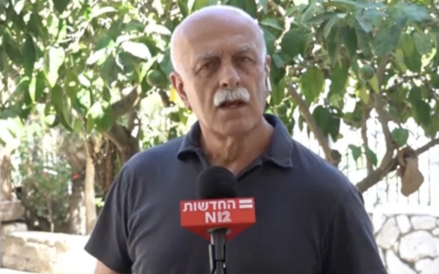 IDF Brig. Gen. (ret.) Amal As'ad speaks to Channel 12, July 16, 2025. (Screen capture: Channel 12)